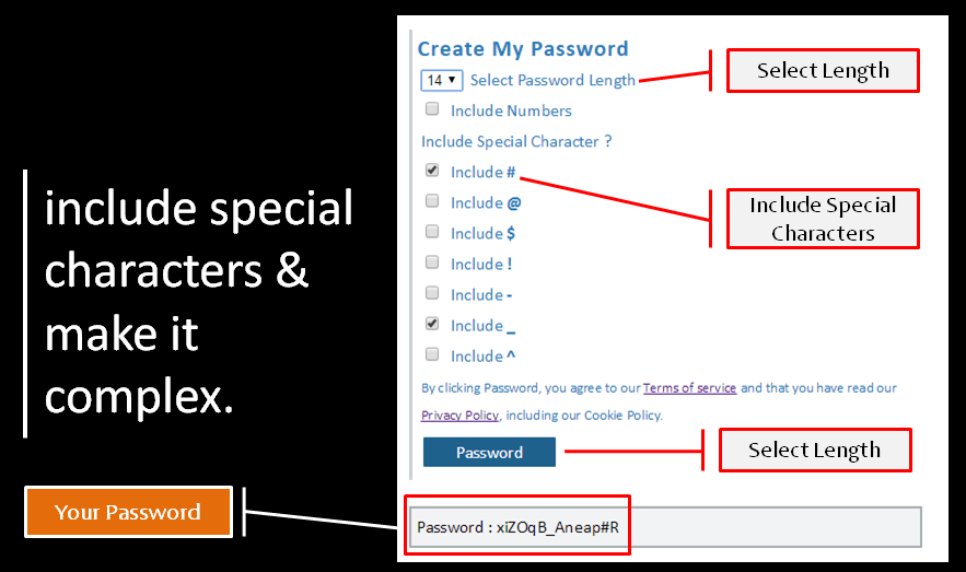 Complex Password