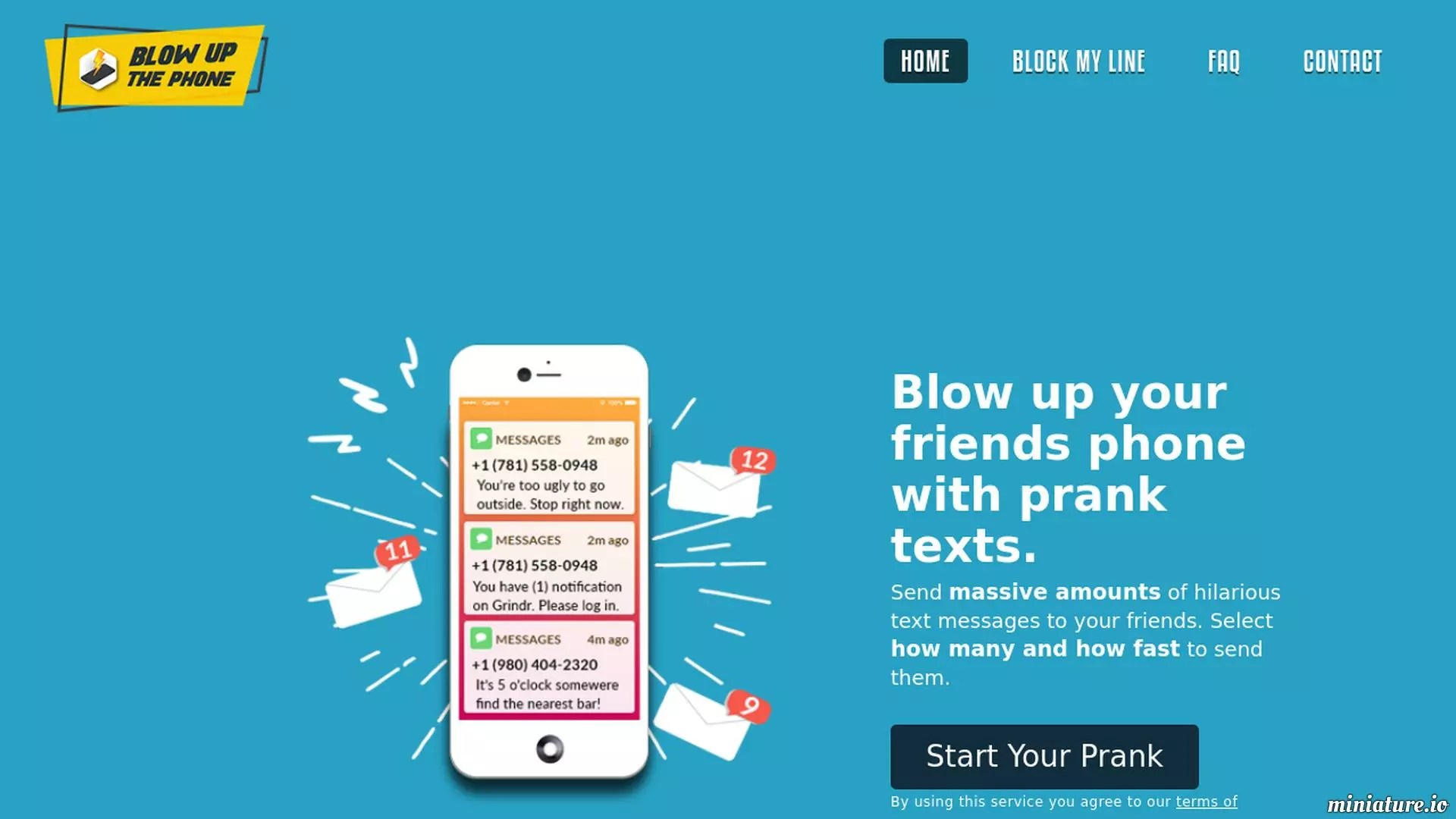 Pranks Call Text App LinkVertex