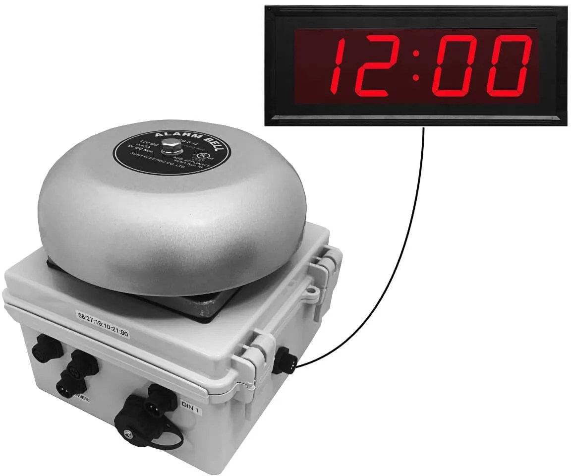 NetbellKM2C Network Break Bell Clock System
