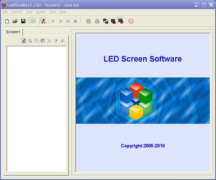 Led Display Panel Software