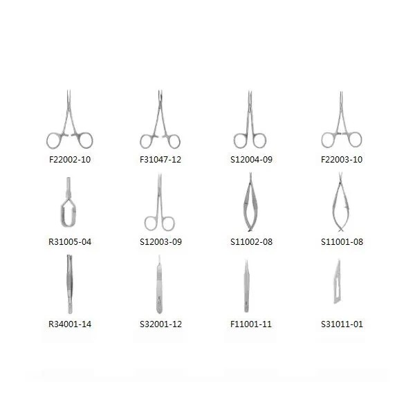 Microsurgery Instrument Kit for Mice