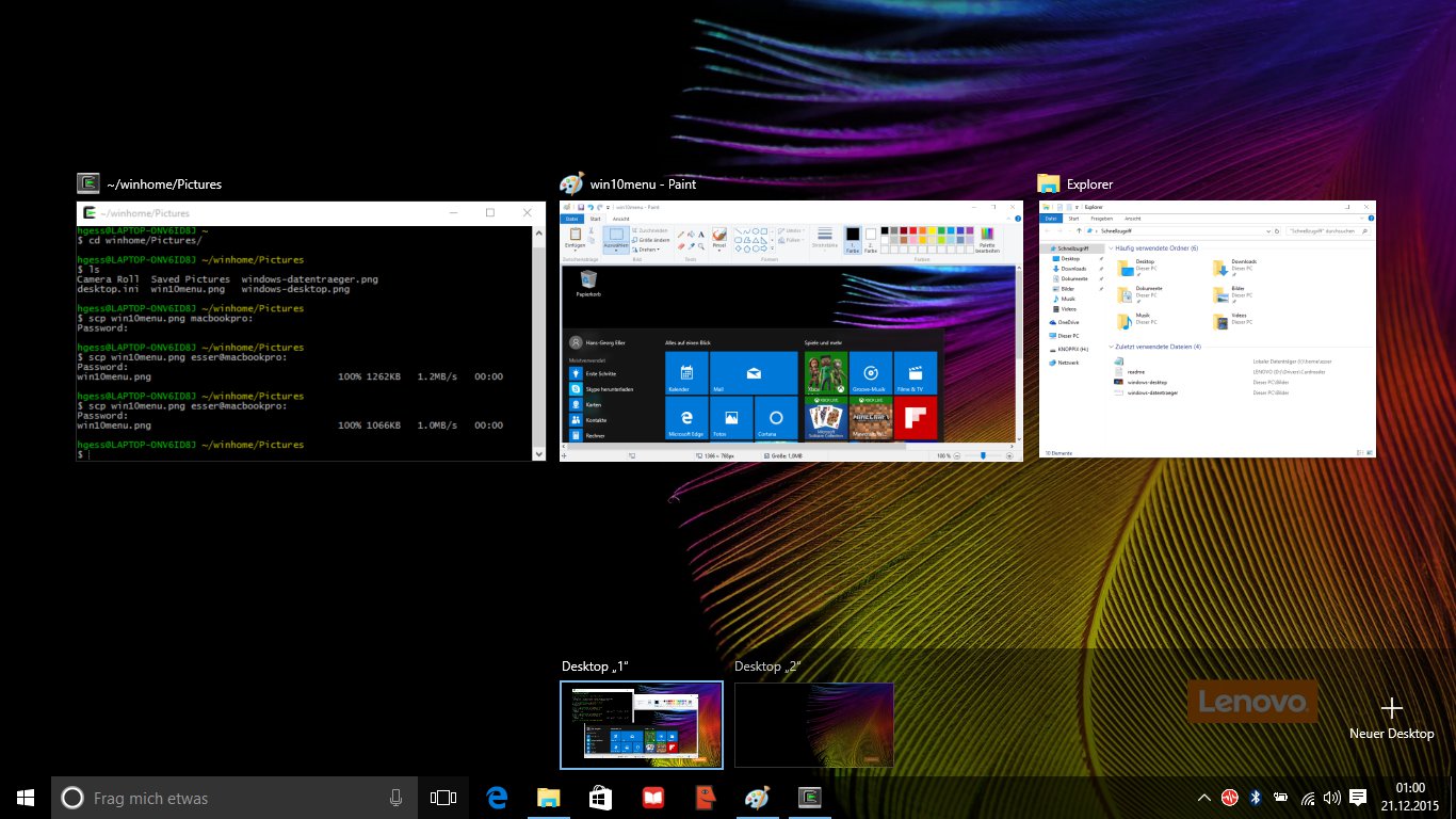 Besser oder schlechter? Windows 10 in der LinuxPraxis
