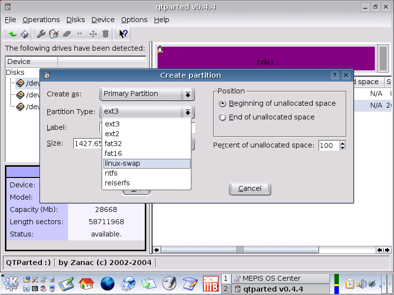 Installing /root and /home on the same partition