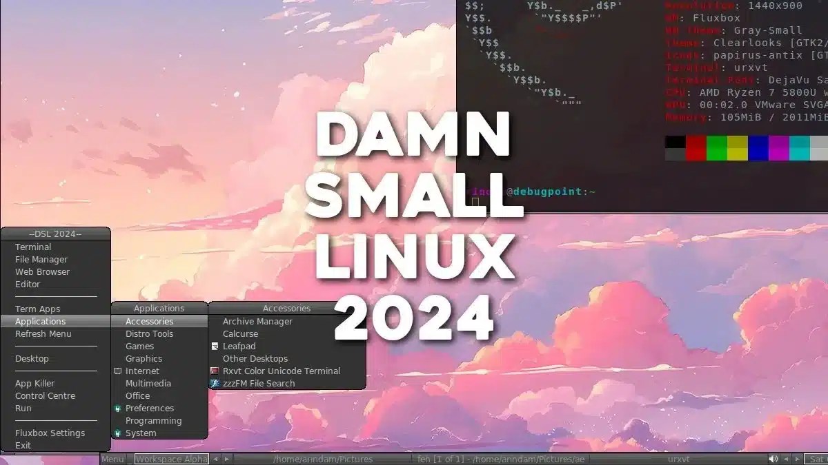 After 12 years, Damn Small Linux is reborn from the ashes and presents