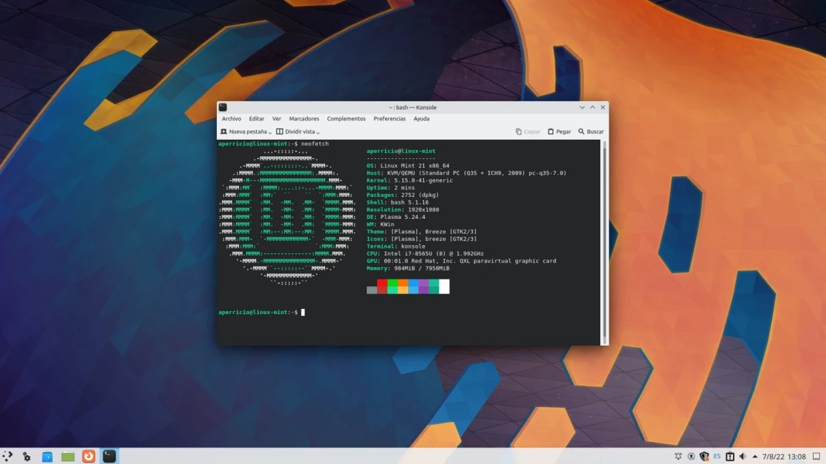 Sida loo rakibo desktopyada Ubuntu Linux Mint 21 Vanessa