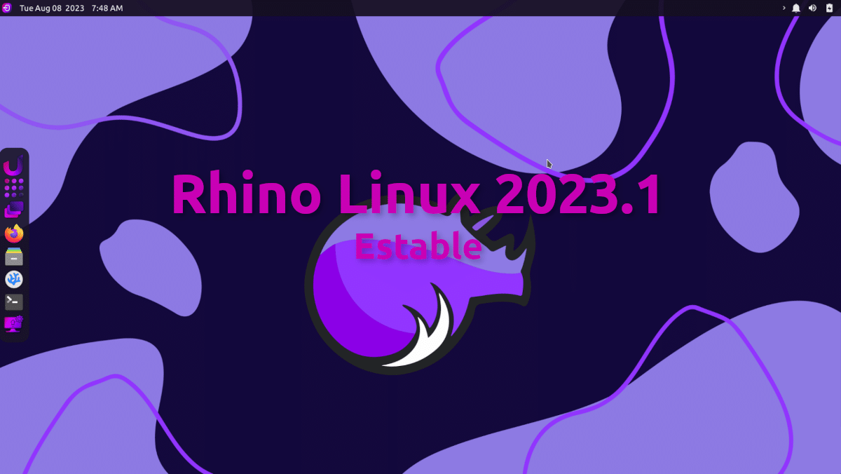 Rhino Linux sale de la beta y lanza primera versión estable