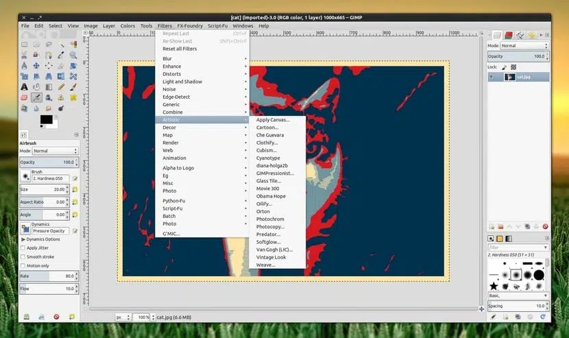 Bagaimana menginstal atau mengkompilasi filter, plugin dan ekstensi di GIMP | Pecandu Linux