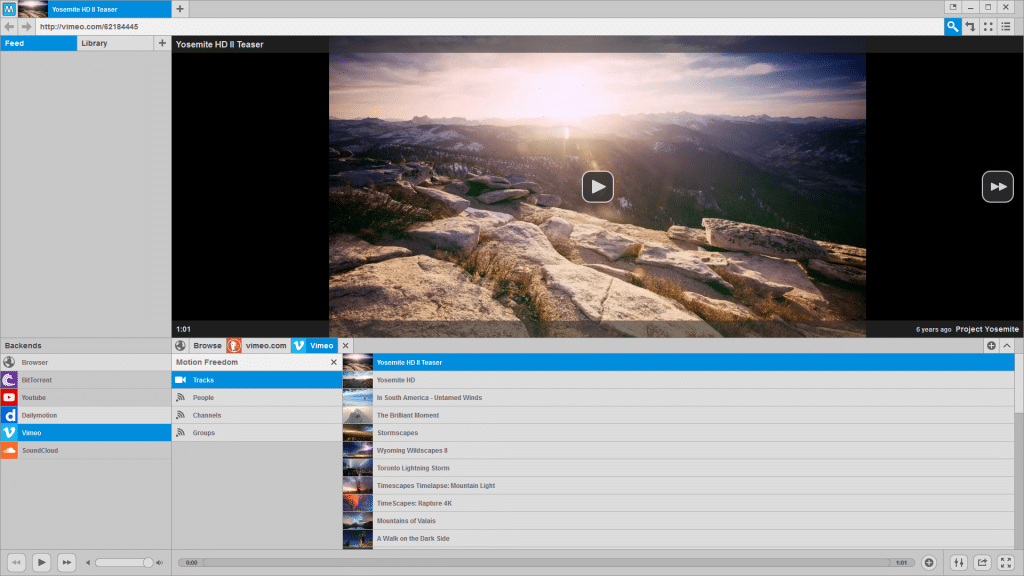Motionbox un navegador de vídeo muy peculiar... que debes conocer