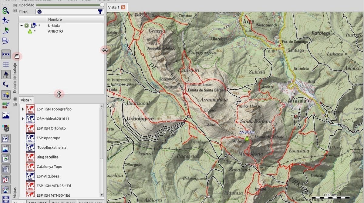 QMapShack una eccellente applicazione per a pianificazione di i