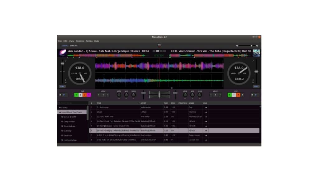 Transitions DJ la app para los que tienen alma de pincha discos