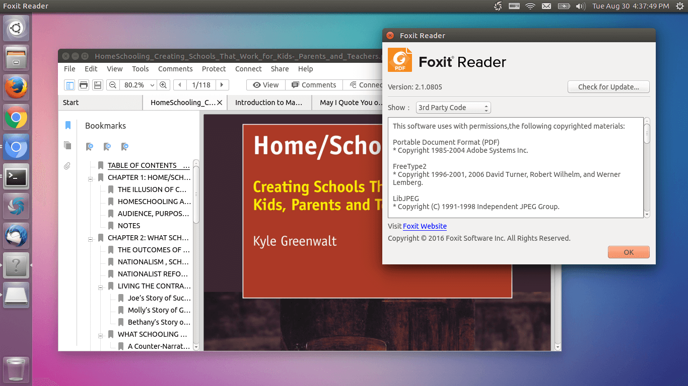 How to Install Foxit PDF Reader 8.0 on Ubuntu 16.04 or Any Linux Distro