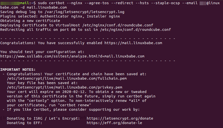 Install Roundcube Webmail on Ubuntu 18.04 with Apache/Nginx