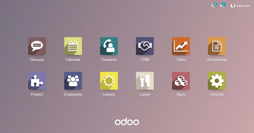 Novedades de la nueva versión de odoo11, mejoras multiempresa, web