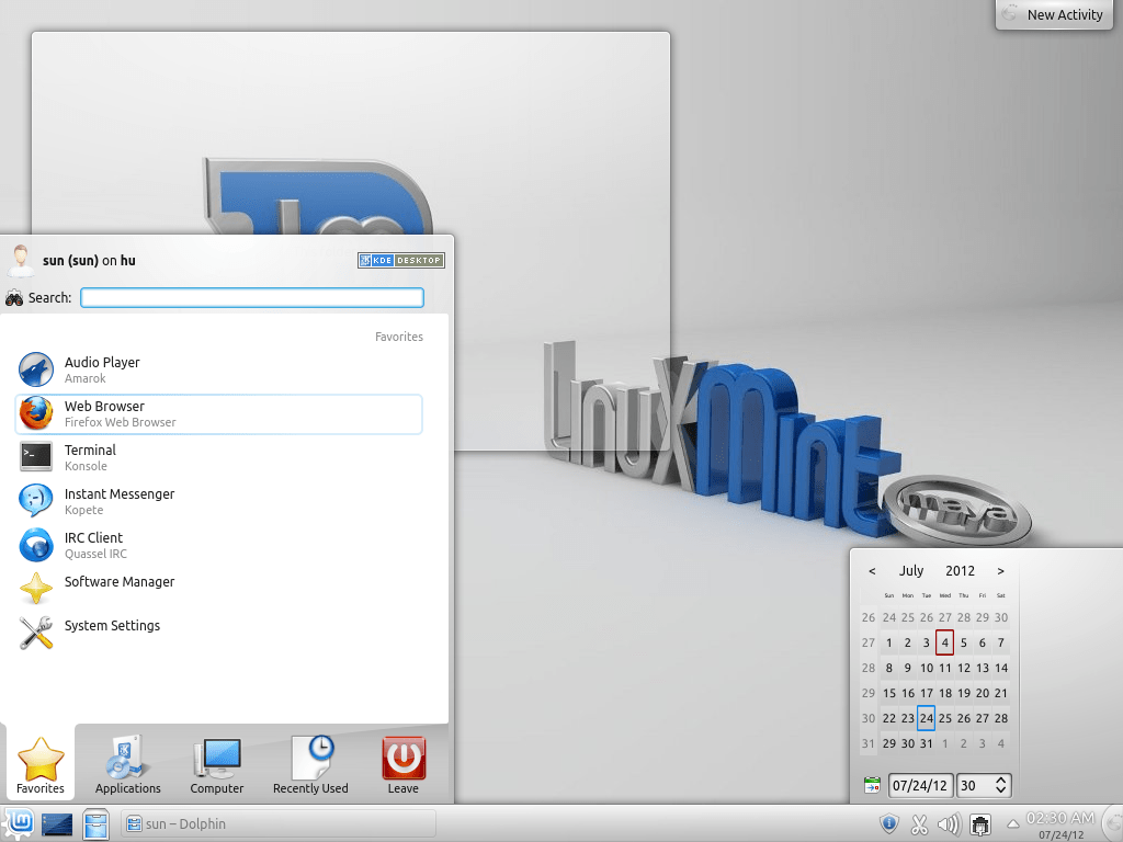 Linux Mint 13 KDE and Xfce preview