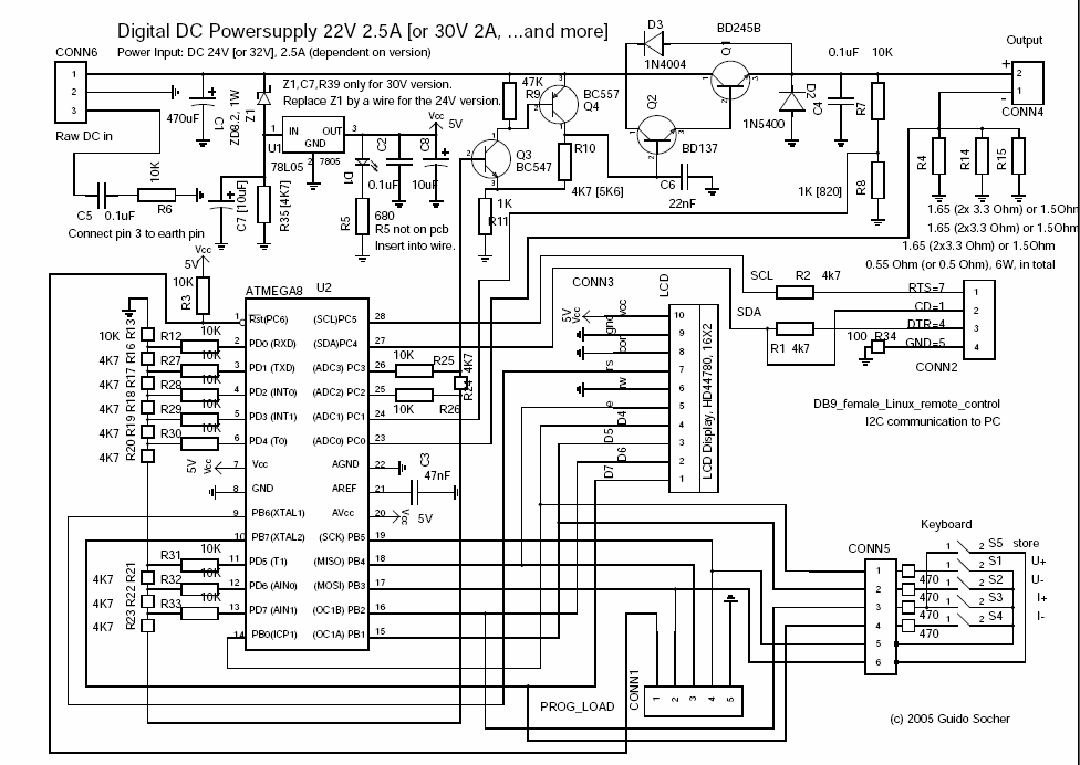 lf379, Hardware A digital DC powersupply lf379, Hardware A digital DC powersupply