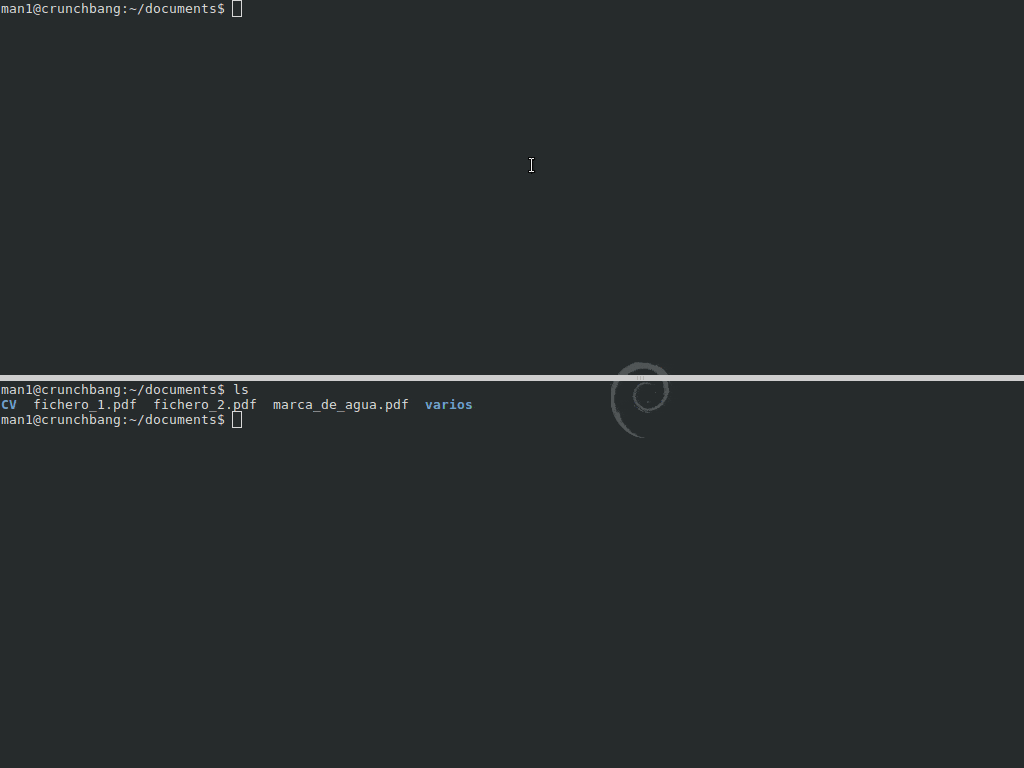 pdfchain y pdftk Manipulación de ficheros PDF