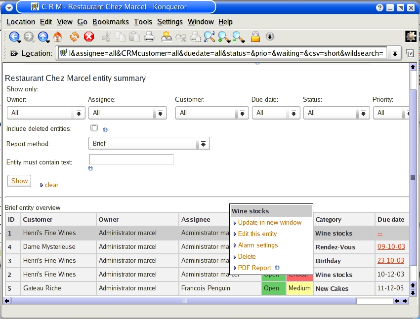 Cooking with Linux The Customer Is Always Served Linux Journal
