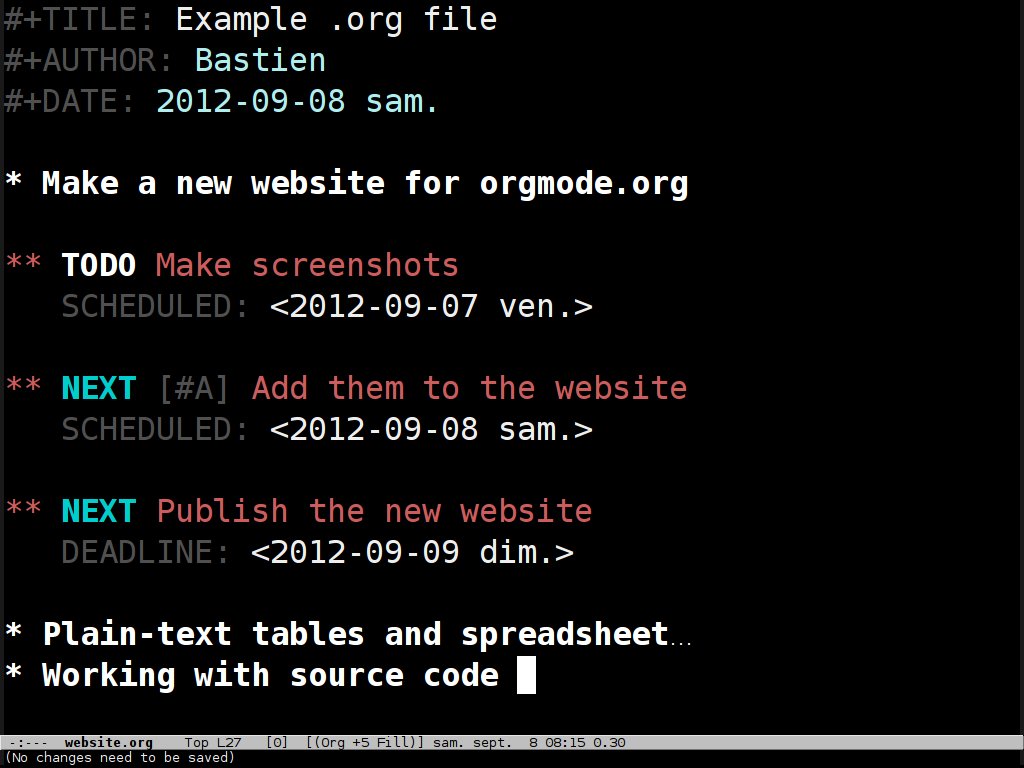 Org mode Life in Plain Text LinuxLinks