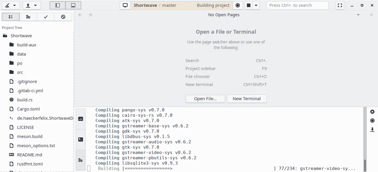 Shortwave GTK3 radio software LinuxLinks