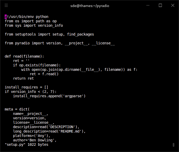 Levee Vi Clone Linuxlinks