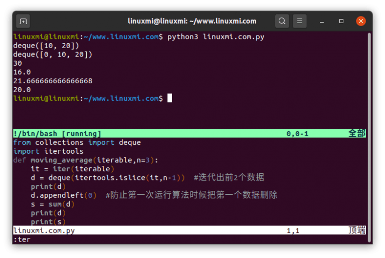 Python入门 Python模块collections Linux迷