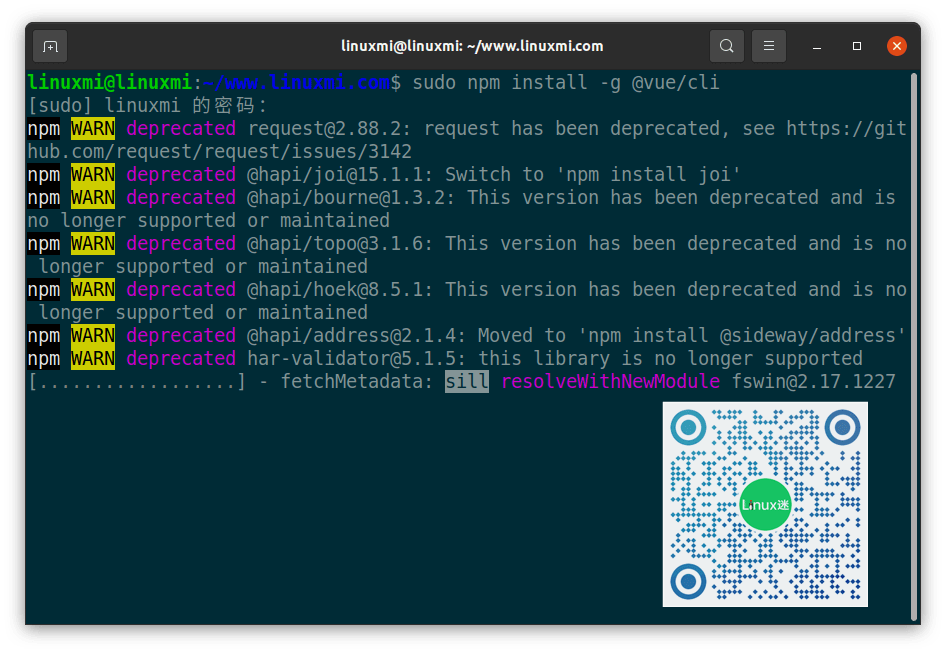 如何在Ubuntu 20.04中安装Vue.js Linux迷