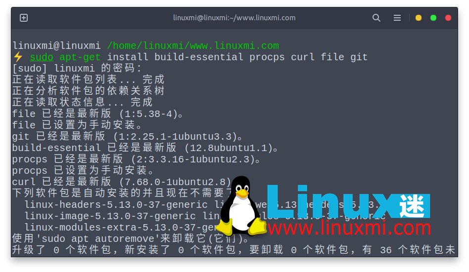 在 Linux 上安装和使用 Homebrew 包管理器 Linux迷