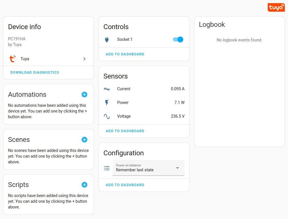 How to monitor power usage with Arlec PC191HA and Home Assistant linuxMO