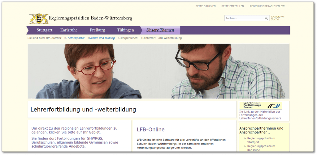 Lehrerfortbildung