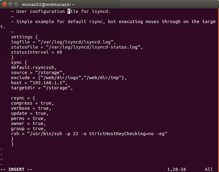 Lsyncd How to sync files and folders preserving user and group