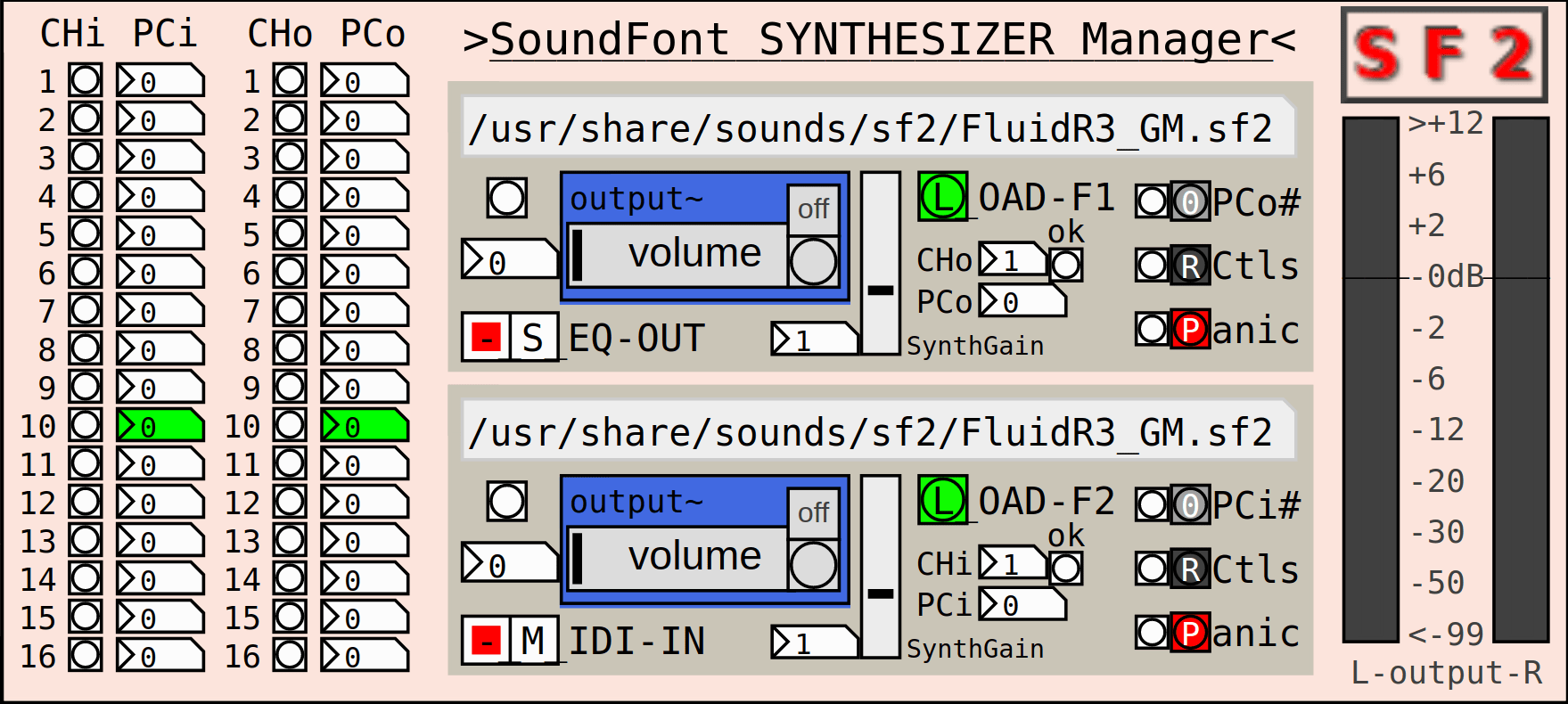 SMS (Simple MIDIAudio Sequencer) built with Purr Data / PdL2Ork (Pd engine) LINUX ♥ ROUEN ♥