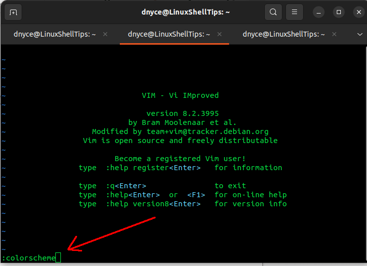 How to Set the Vim Background Colors in Linux