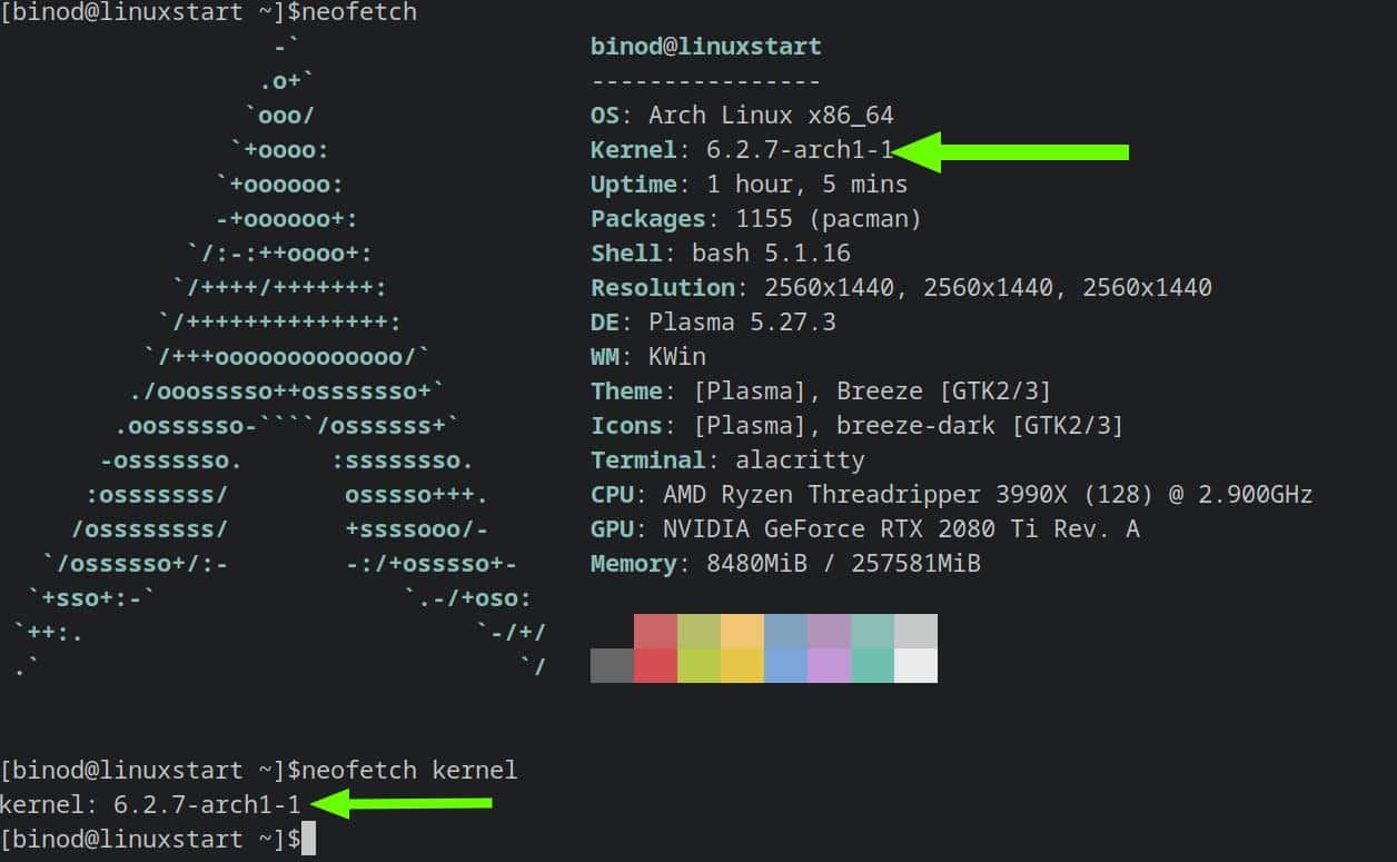 How To Check Linux Kernel Version Linux Start