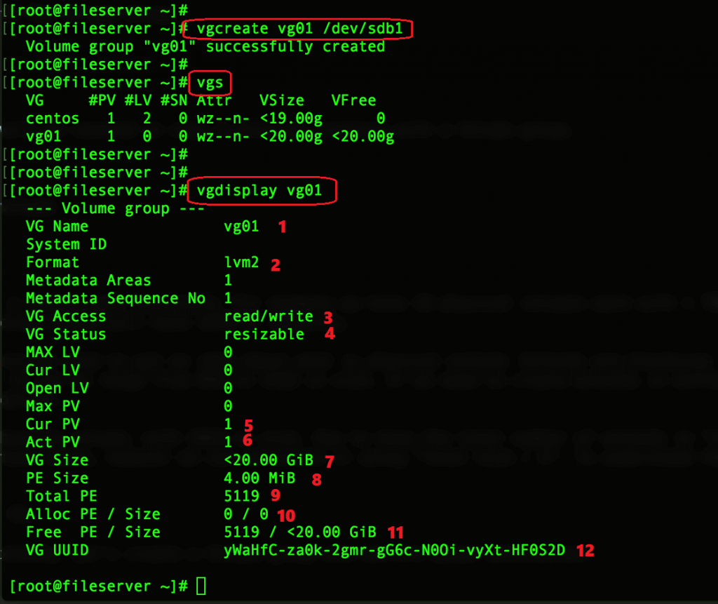 LVM Create Logical volume management LVM filesystem in Linux