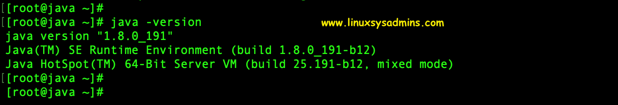 Install Oracle Java JDK on RHEL 7/CentOS 7
