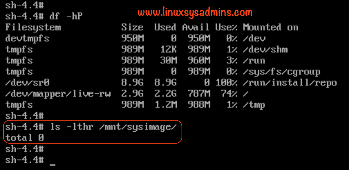 How to Shrink XFS Partition for the root filesystem 1 Easy guide