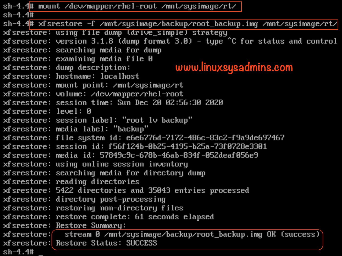 How to Shrink XFS Partition for the root filesystem 1 Easy guide