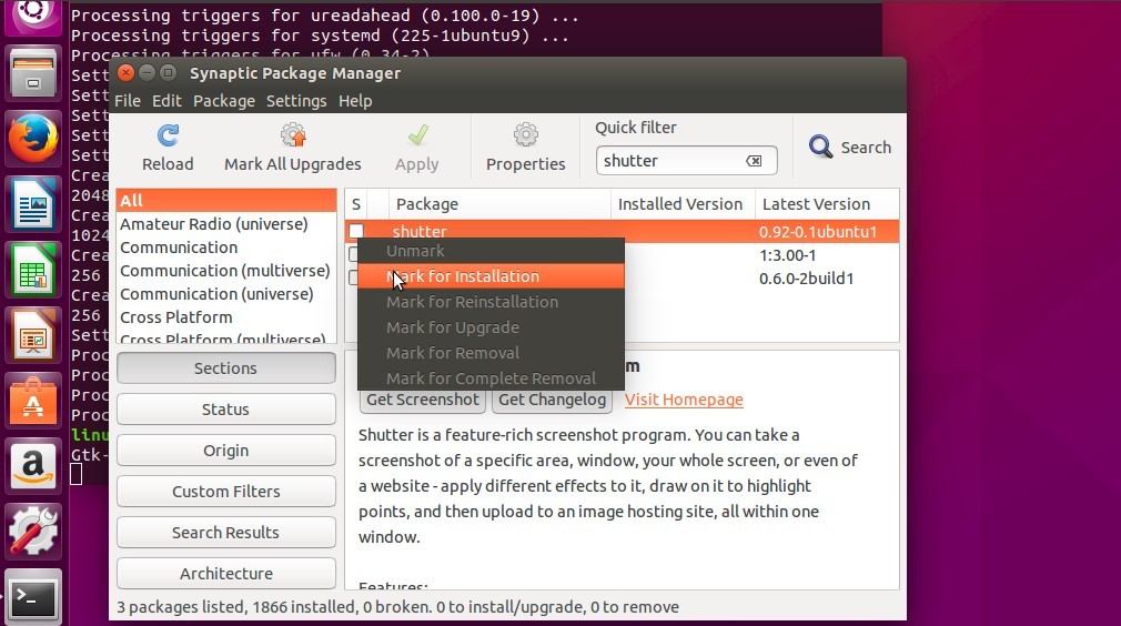 Shutter Screenshot Tool in Ubuntu Linux LaptrinhX