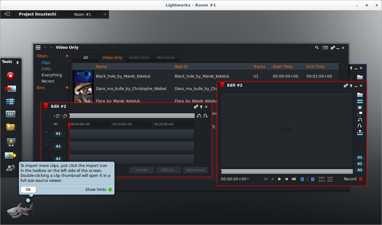 Transitions dj linux chilopez