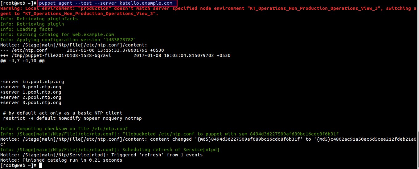 How to import and manage puppet Modules in Katello
