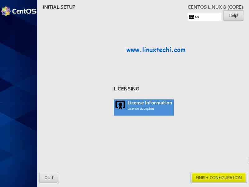 CentOS 8 Installation Steps with Screenshots