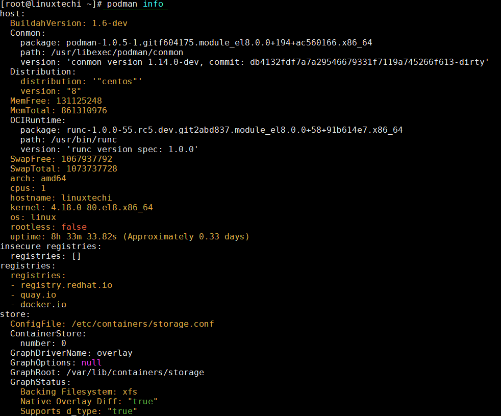 How to Run Containers with Podman on CentOS 8 / RHEL 8
