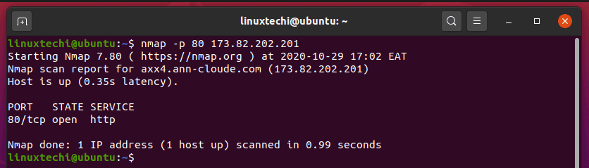 Nmap Port Scan Commands 20 Awesome Nmap Command Examples in Linux