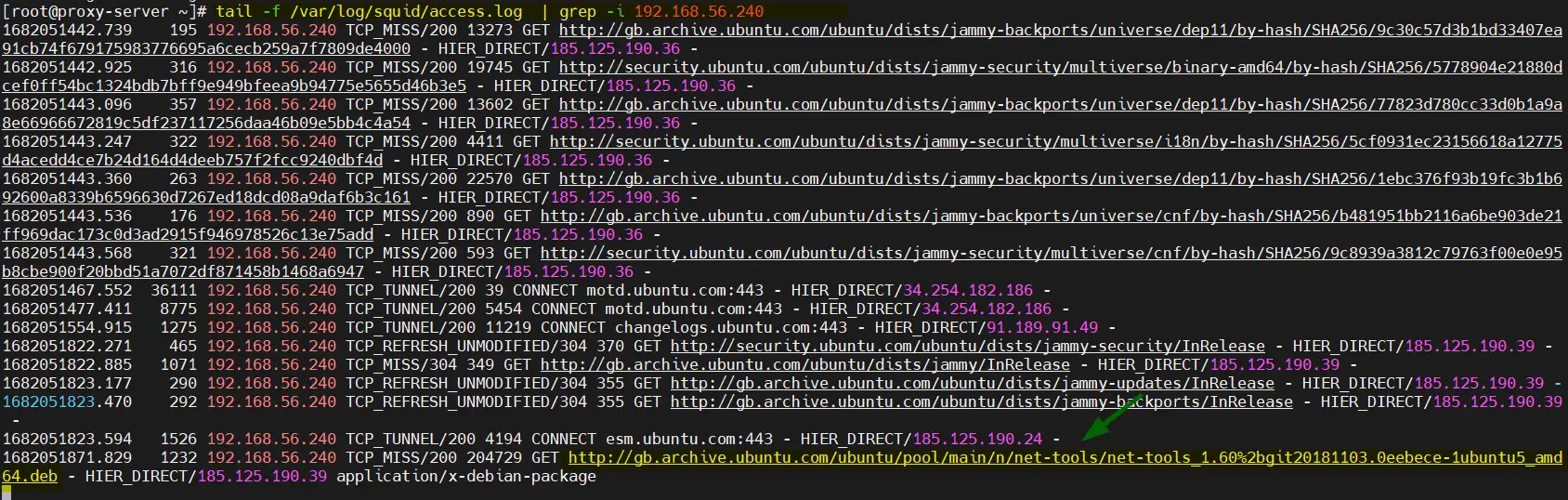 How to Set Proxy Settings for APT Command