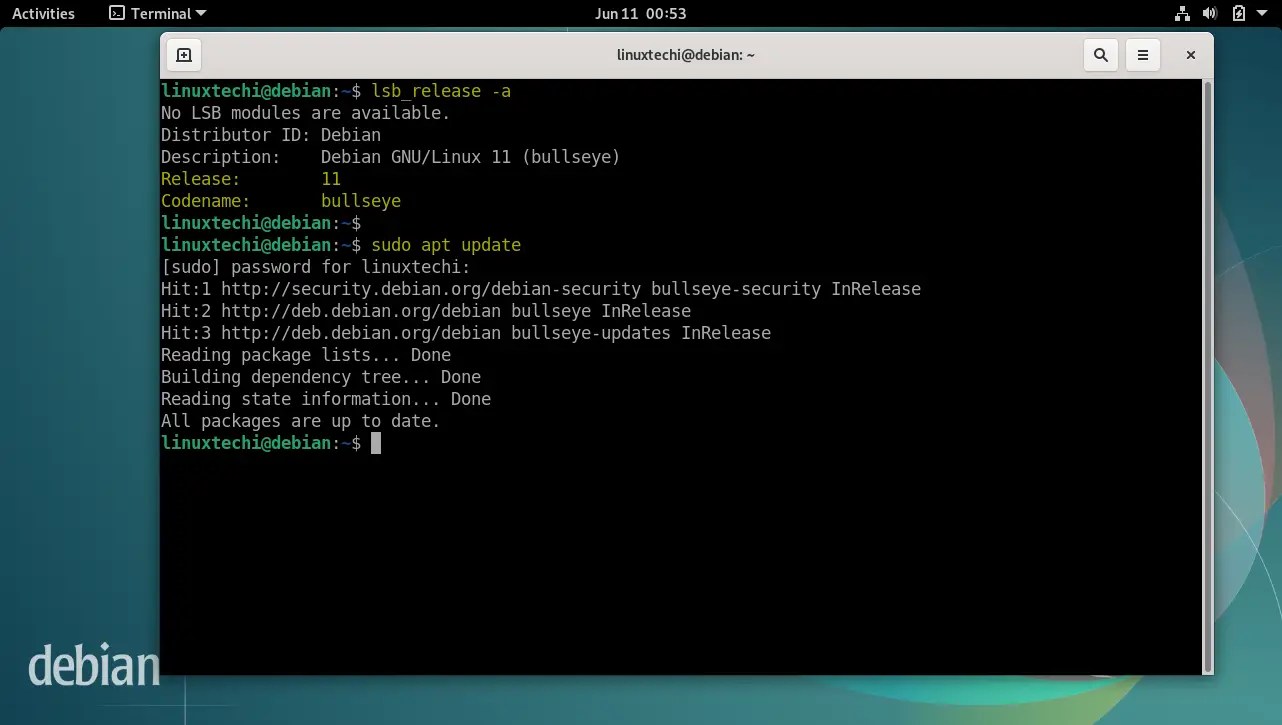 How to Upgrade Debian 11 to Debian 12 (Bookworm) via CLI