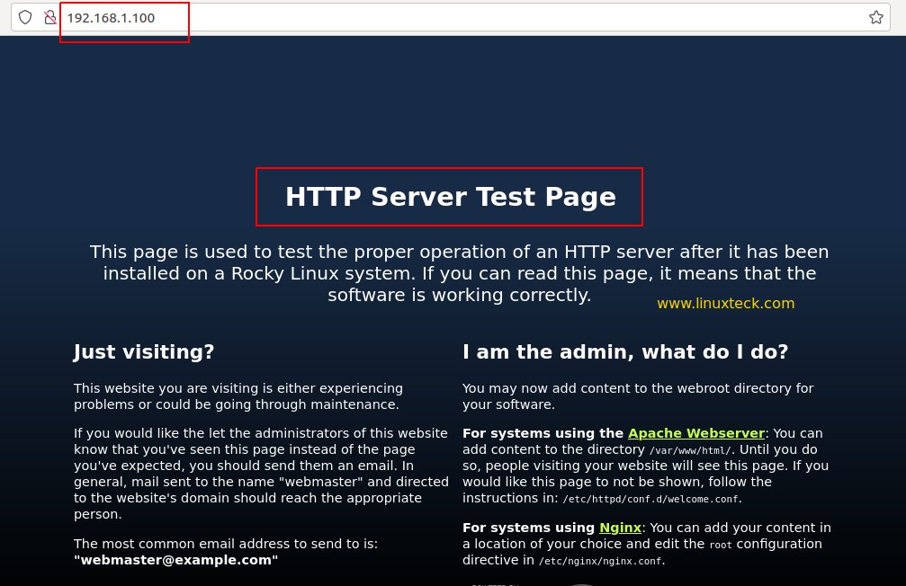 How To Install Apache On Rocky Linux 9 LinuxTeck