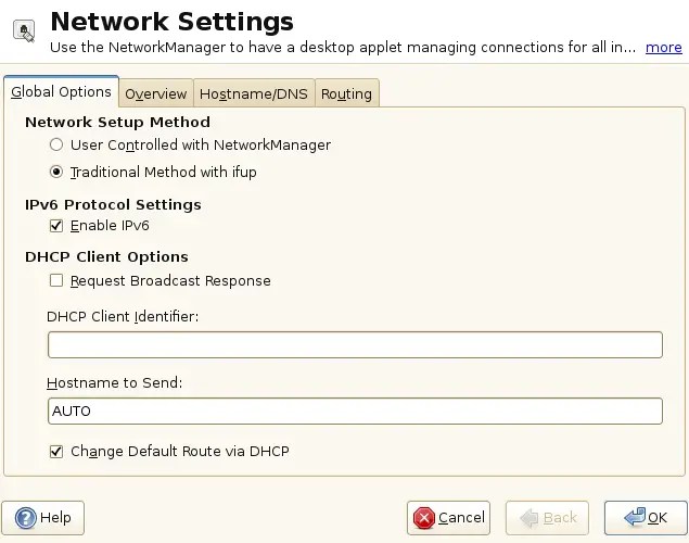 OpenSUSE 11.1 Reference Configuring a Network Connection with YaST