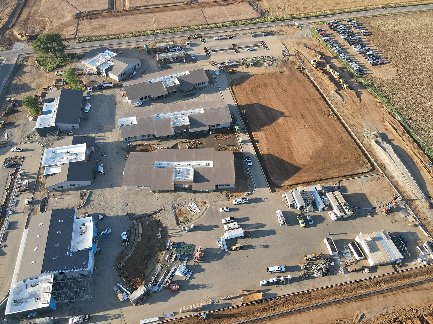 Construction Update Miwok Village Elementary School Lionakis