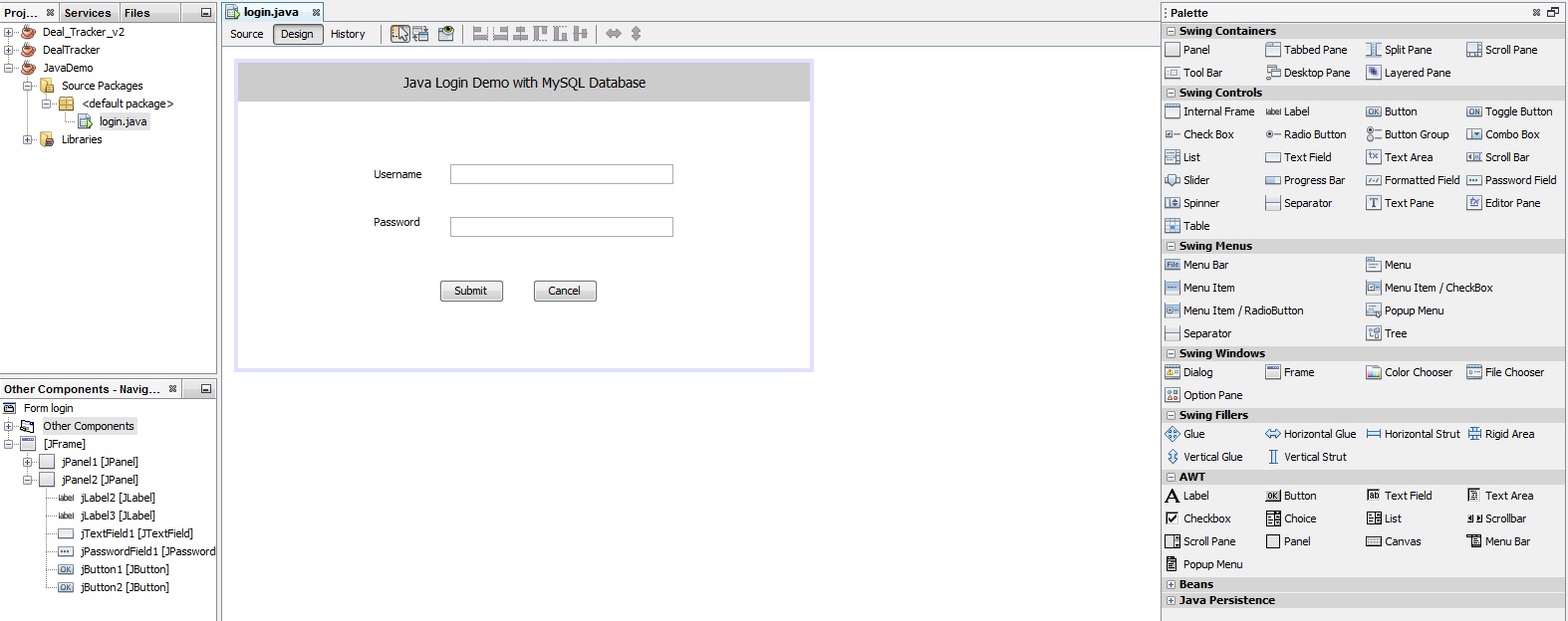 Connecting Java Application to MySQL Database in NetBeans