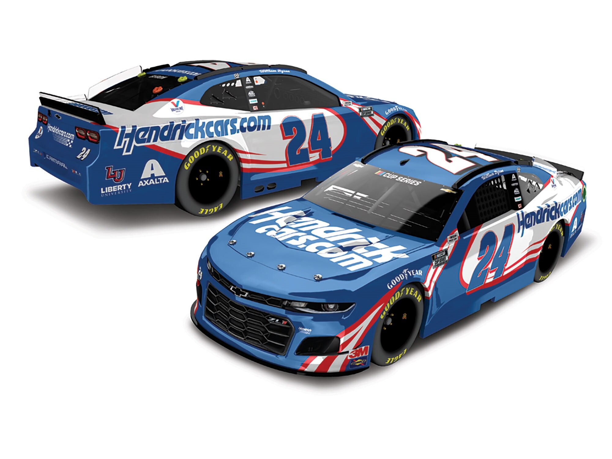 WILLIAM BYRON 2020 124 COLOR CHROME ELITE DIECAST